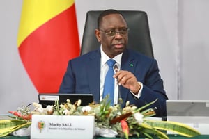 Le président sénégalais, Macky Sall. © Présidence Sénégal