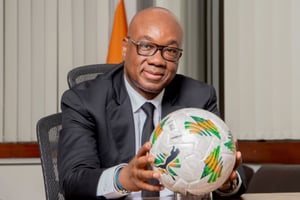 Yacine Idriss Diallo, patron de la Fédération ivoirienne de football. © FIF