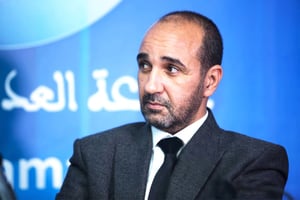 Omar Iharchane, membre du Cercle politique, équivalent du secrétariat général, de la Jamaâ Al Adl wal Ihsane. © DR