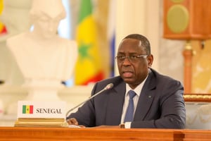 Le président sénégalais, Macky Sall, le 17 juin 2023. © Papa Matar Diop/Présidence Sénégal