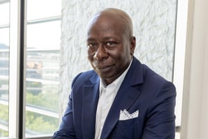 Le Sénégalais Baïdy Agne, à Paris, le 3 septembre 2023. © Yves Forestier pour JA