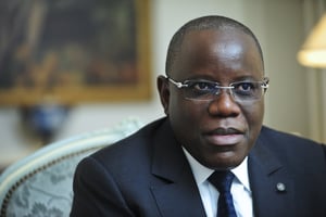 Aubin Minaku, à Paris, le 9 mars 2017.