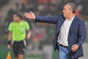 José Peseiro, le coach des Super Eagles, le 7 février 2024. © Issouf SANOGO / AFP
