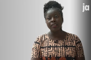 Adenike Oladosu, fondatrice de l’initiative « I Lead Climate Action ». © Jeune Afrique
