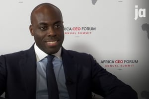 Mark Alexandre Doumba, ministre gabonais de l’Économie numérique. © JA