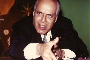 Habib Bourguiba, ex-président de la République tunisienne, en 1958. © Archives Jeune Afrique