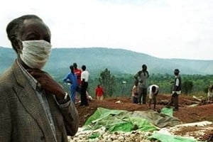 Carte du Rwanda et chiffres du gÃ©nocide