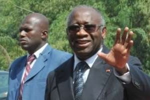 Le président ivoirien Laurent Gbagbo à Abidjan, le 28 décembre 2009 © AFP