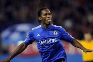 L’attaquant de Chelsea Didier Drogba © AFP