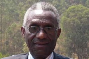 Le président de la Commission électorale nationale, Chrysologue Karangwa, le 15 septembre 2008