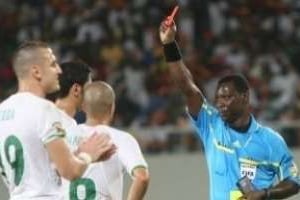Trois joueurs algériens ont été exclus au cours de la rencontre © AFP