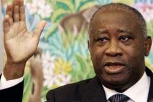 Le discours de Laurent Gbagbo fait suite au blocage des discussions à Ouagadougou © AFP