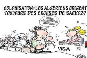 Dessin publié dans le quotidien algérien Liberté le 17 février 2010 © Diem
