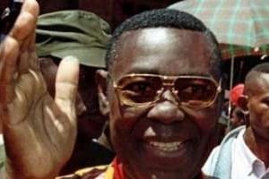 Photo de l’ex-président centrafricain André Kolingba prise le 19 septembre 1999 © AFP