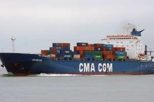 La dette de l’armateur a atteint 5,6 milliards de dollars en 2009 © CMA-CGM
