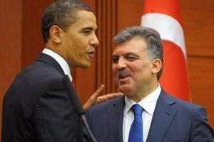 Le président américain Barack Obama et le président turc Abdullah Gül le 6 avril 2009 à Ankara © AFP