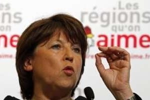 Martine Aubry, numéro un du Parti socialiste français. © Reuters