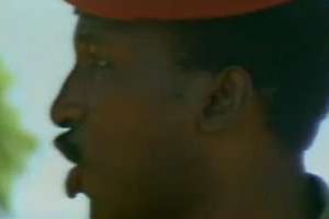 Thomas Sankara a incarné un idéal révolutionnaire avant d’être assassiné. © capture d’écran vidéo ina.fr