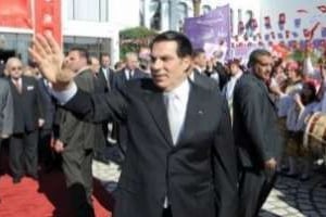 Le président tunisien Zine El Abidine Ben Ali, le 12 novembre 2009 à Tunis. © AFP