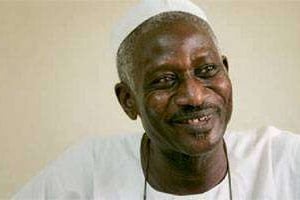 L’opposant tchadien Ibni Mahamat Saleh, un an avant sa disparition. © AFP