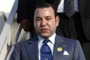 Mohammed VI, grand amateur d’art, a stimulé le marché marocain. © AFP