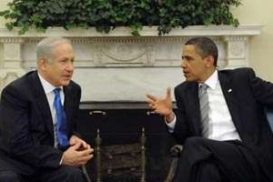 Netanyahou et Obama, le 18 mai 2009, à la Maison Blanche. © By Jim Watson/AFP/Getty Images