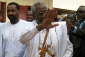 L’opposant mauritanien, Messaoud Ould Boulkheir, le 18 juillet 2009 à Nouakchott. © AFP