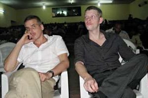 Tjostolv Moland, 29 ans et Joshua French, 28 ans, sont accusés de meurtre et d’espionnage. © AFP