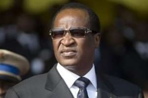 Le président sortant, Blaise Compaoré, est favori. © AFP