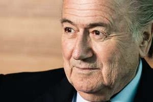 Joseph Blatter, Président de la Fédération internationale de football Association (Fifa). © Gian Vaitl pour J.A
