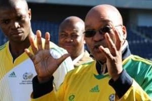 Le Mondial de football ne suffira pas à sortir Jacob Zuma de la crise. © AFP