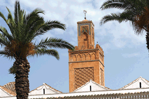La Grande Mosquée de Tlemcen a été édifiée au XIIe siècle sous le règne des Almoravides. © Frédéric Soreau/AFP