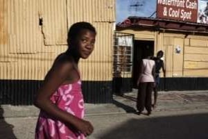 Le township de Khayelitsha, au Cap, en février 2010. © F. O’Reilly/Reuters.