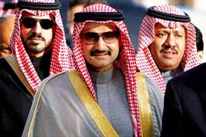 L’homme d’affaires saoudien Al-Walid Ibn Talal. © Ahmad Masood/Reuters