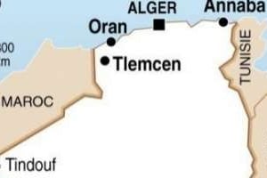 Carte de l’Algérie. © AFP.