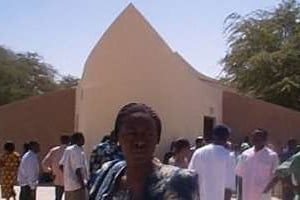 La façade de la cathédrale de Nouakchott. © D.R.