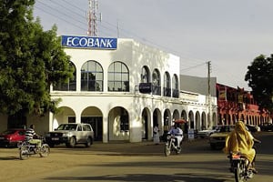 Ecobank (ici à N’Djamena) se concentre aujourd’hui sur son organisation interne. © Vincent Fournier/J.A.
