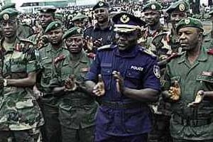 John Numbi, le bras armé de Joseph Kabila, a été suspendu. © D.R.