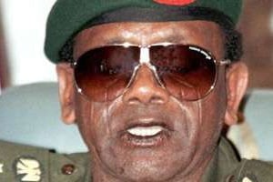 L’ex-dictateur du Nigeria, Sani Abacha. © AFP