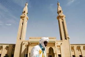 La Grande Mosquée dite « saoudienne » dans le centre de Nouakchott. © Reuters