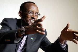 Le président sortant Paul Kagame, est donné largement favori. © AFP