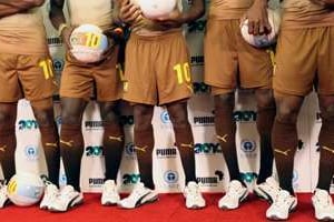 La marque équipe notamment la sélection camerounaise. © Reuters