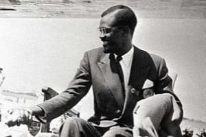 Le Congolais Patrice Emery Lumumba, en 1960 © AFP