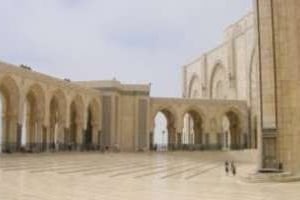 Mosquée Hassan II à Casablanca. © Arnaud Gaillard