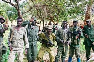 Les soldats de la LRA, éternels opposants boutés hors d’Ouganda, continuent leurs attaques. © Reuters