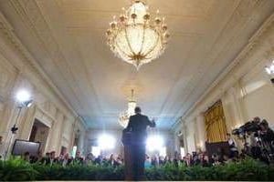 Le président américain Barack Obama, le 10 septembre 2010 à Washington, DC. © AFP