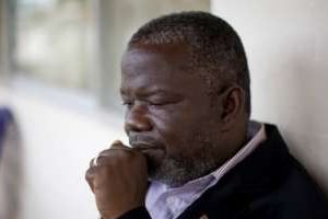 L’ancien seigneur de guerre libérien Prince Johnson, chez lui à Monrovia le 26 juin 2009. © AFP