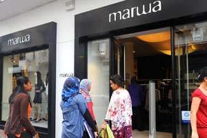 Un magasin de la marque Marwa dans le quartier du Maarif, à Casablanca. © JEAN-MICHEL RUIZ POUR J.A.