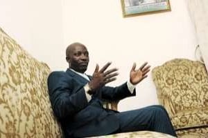 Charles Blé Goudé, leader des « Jeunes patriotes » est en campagne permanente pour Laurent Gbagbo. © D.R.