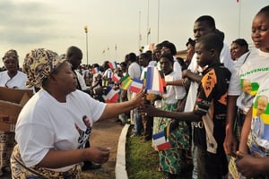 Gabon: sortie en novembre du nouvel album de la diva Patience Dabany © AFP